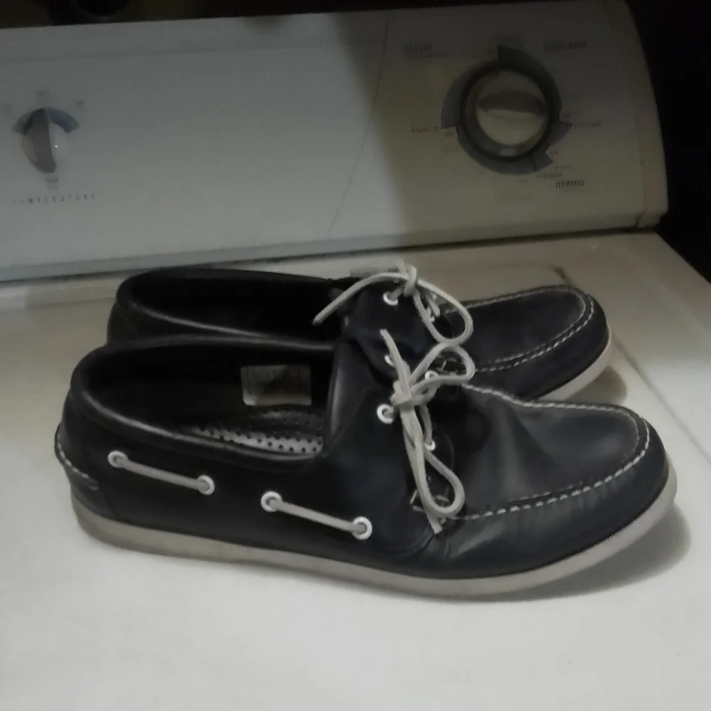 Navy‎ Blue Brooks Brothers  Boat Deck  Shoes/ Loafers Size 12 D